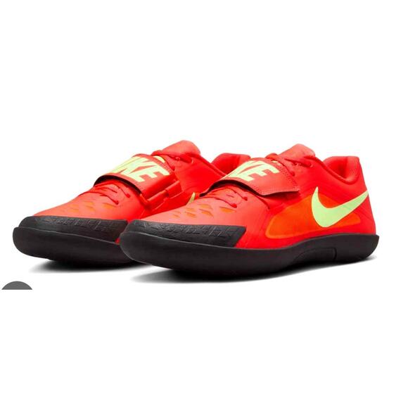Men's Size 9.5 Nike Zoom SD 4 Athletics Throwing Shoes FZ9665-600 Crimson Red - Picture 1 of 5